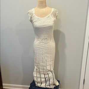 Express Handknit Crochet Dress